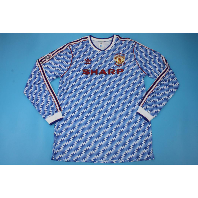 Manchester United Retro Manga Larga Copa Europa Final 92 Manchester United Retro Manga Larga Copa Europa Final 92