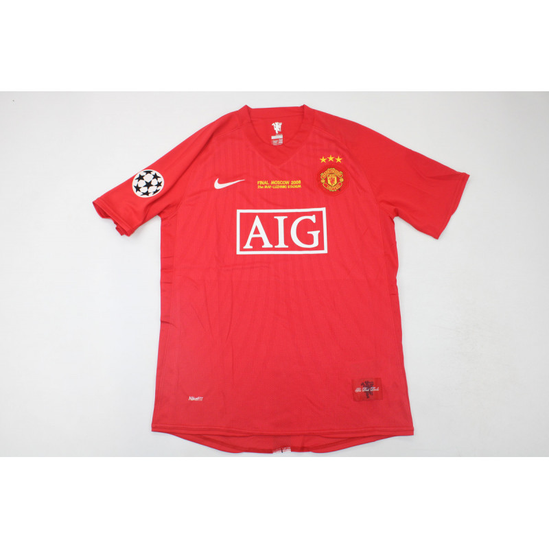 Manchester United Retro Final UCL 3 Estrellas 08 Manchester United Retro Final UCL 3 Estrellas 08