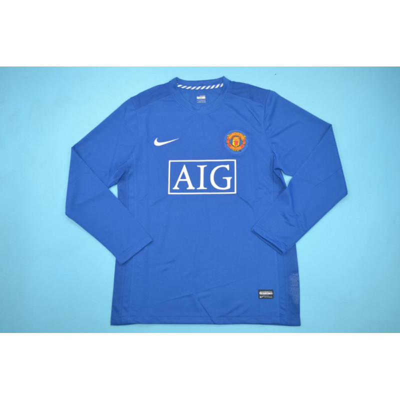 Manchester United Retro Manga Tercera 08-09 Manchester United Retro Manga Tercera 08-09