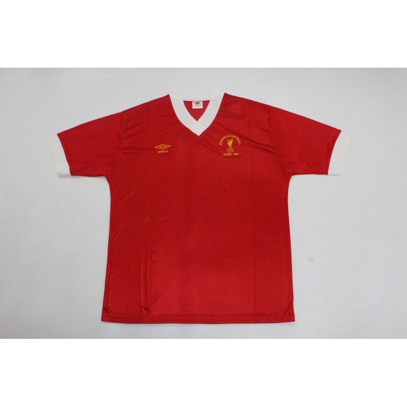 Liverpool Retro Copa Europa Final 81 Liverpool Retro Copa Europa Final 81