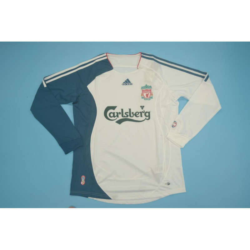 Liverpool Retro Manga Larga Visitante 06-07 Liverpool Retro Manga Larga Visitante 06-07
