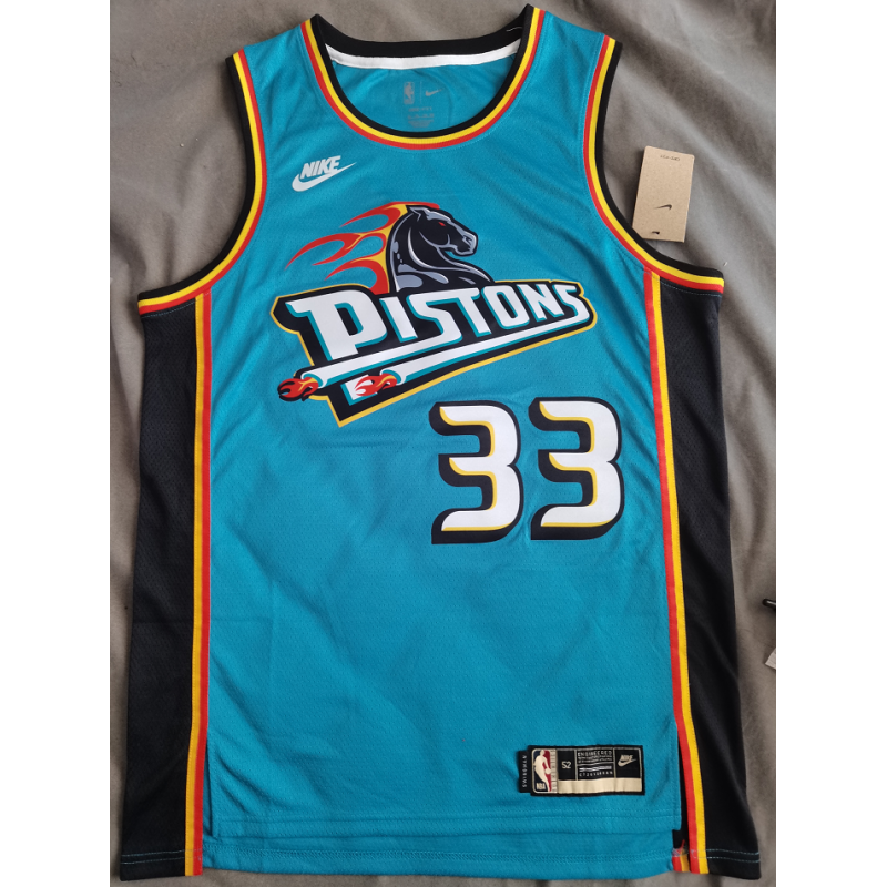 NBA Pistons Retro HILL 33 NBA Pistons Retro HILL 33