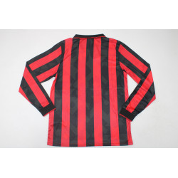 Milan Retro Manga Larga Local 93-94 Milan Retro Manga Larga Local 93-94