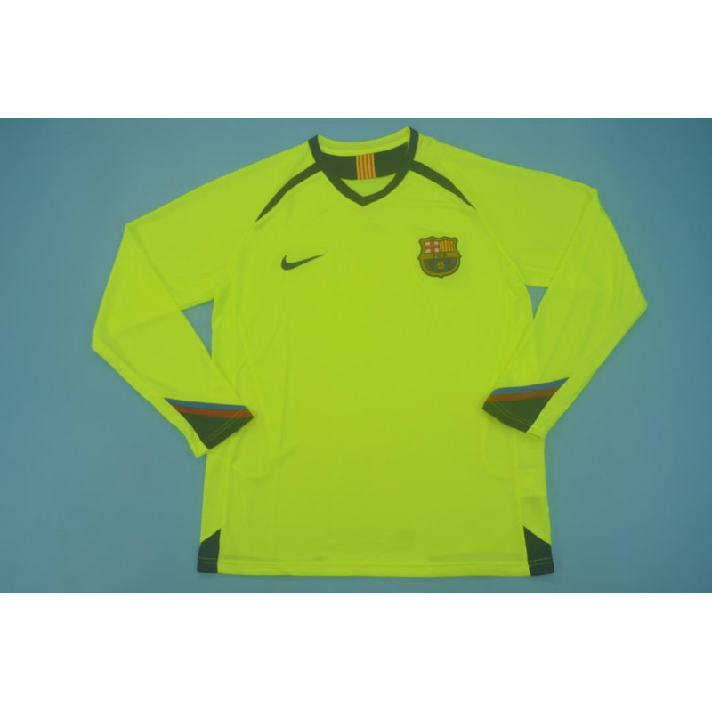 Barcelona Retro Manga Larga Visitante 05-06 Barcelona Retro Manga Larga Visitante 05-06