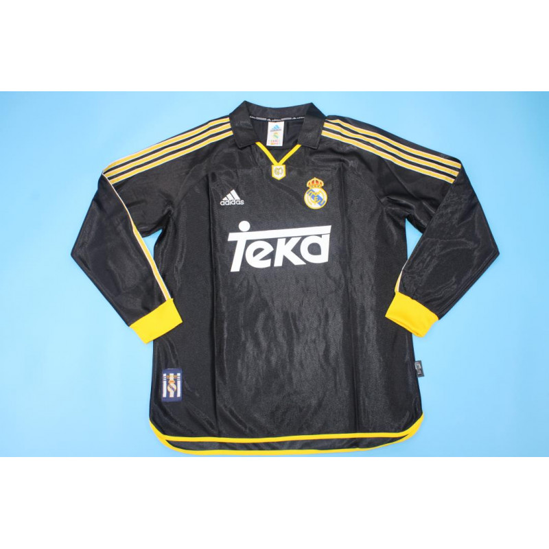 Real Madrid Retro Manga Larga Tercera 99-00 Real Madrid Retro Manga Larga Tercera 99-00