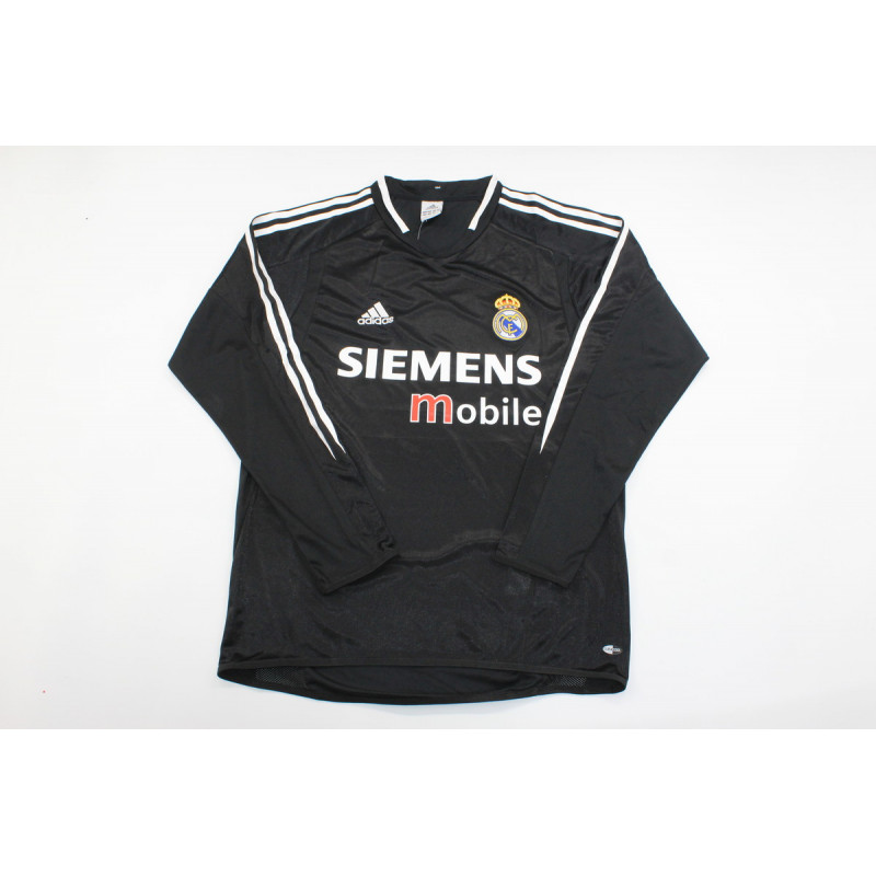 Real Madrid Retro Manga Larga Visitante 04-05 Real Madrid Retro Manga Larga Visitante 04-05