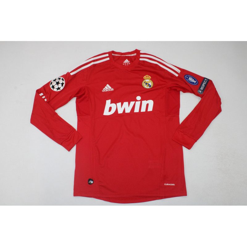 Real Madrid Retro Manga Larga Tercera 11-12 Real Madrid Retro Manga Larga Tercera 11-12