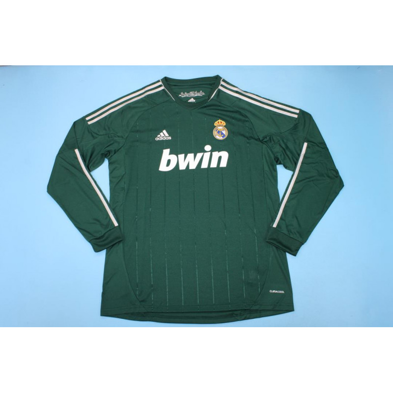 Real Madrid Retro Manga Larga Tercera 12-13 Real Madrid Retro Manga Larga Tercera 12-13