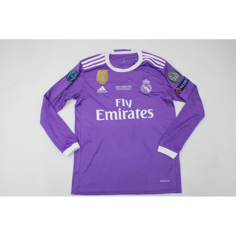 Real Madrid Retro Manga Larga UCL Final 2017 Real Madrid Retro Manga Larga UCL Final 2017