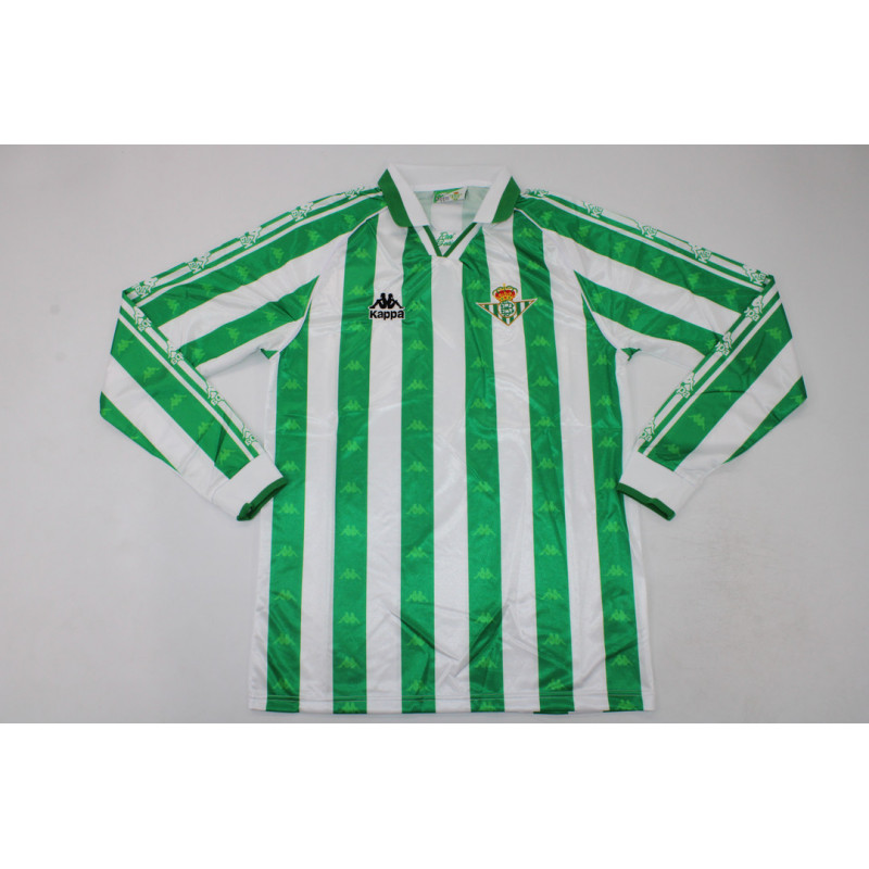 Real Betis Retro Manga Larga Local 95-97 Real Betis Retro Manga Larga Local 95-97