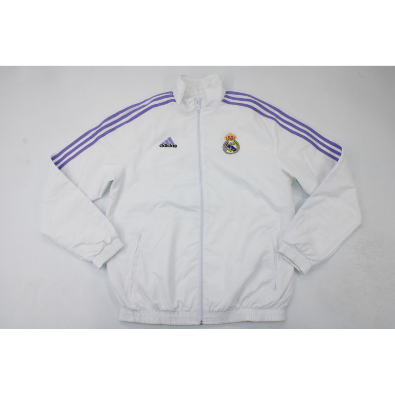 Real Madrid Cortavientos Reversible Blanco Real Madrid Cortavientos Reversible Blanco