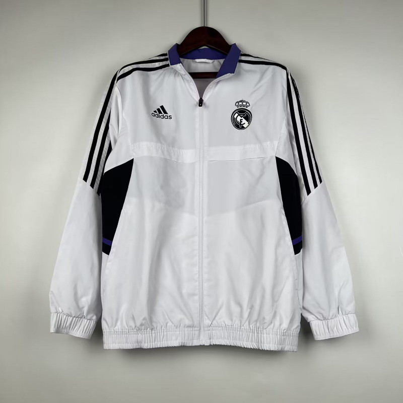 Real Madrid Cortavientos Blanco Real Madrid Cortavientos Blanco