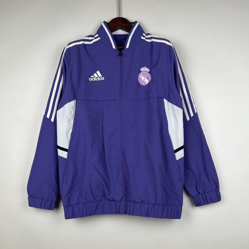 Real Madrid Cortavientos Morado Real Madrid Cortavientos Morado