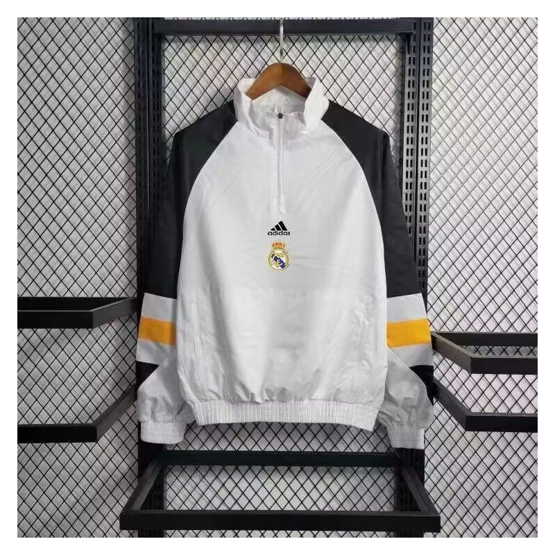 Real Madrid Cortavientos Edicion Icon Blanco Real Madrid Cortavientos Edicion Icon Blanco
