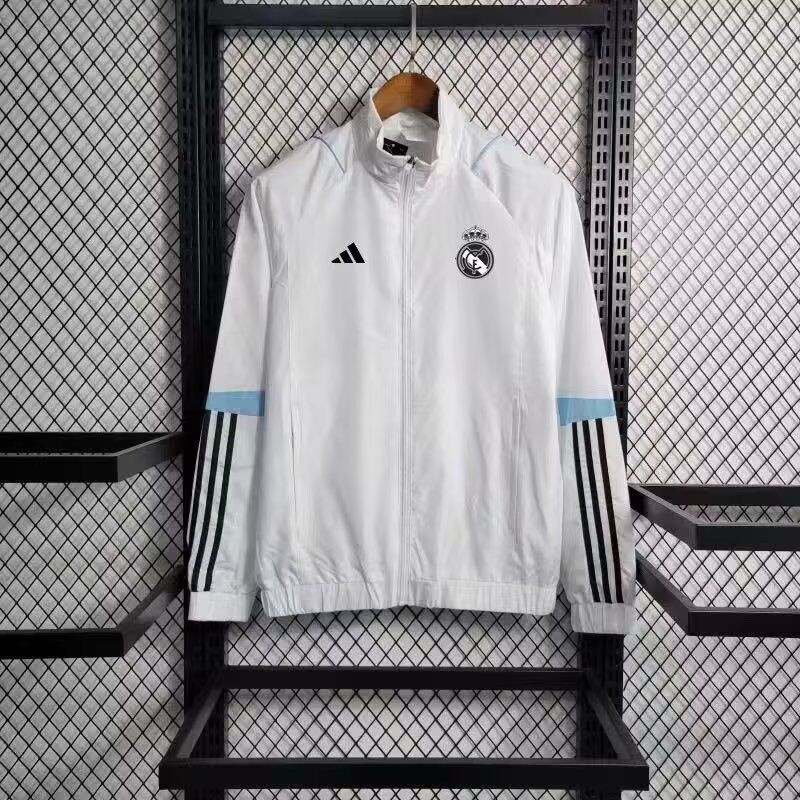 Real Madrid Cortavientos Blanco 2 Real Madrid Cortavientos Blanco 2