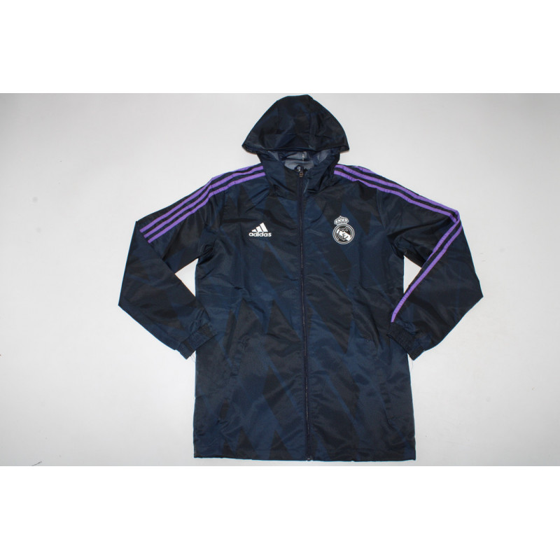 Real Madrid Cortavientos Negro Morado Real Madrid Cortavientos Negro Morado