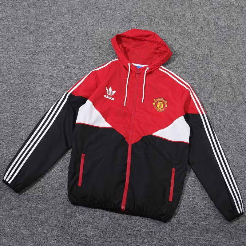 Manchester United Cortavientos Rojo Negro Manchester United Cortavientos Rojo Negro