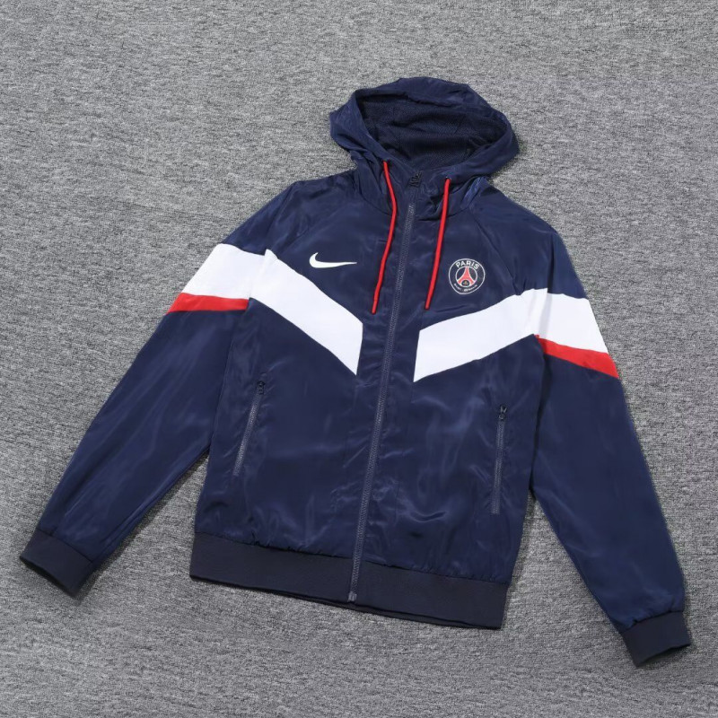 PSG Cortavientos Azul Rojo PSG Cortavientos Azul Rojo