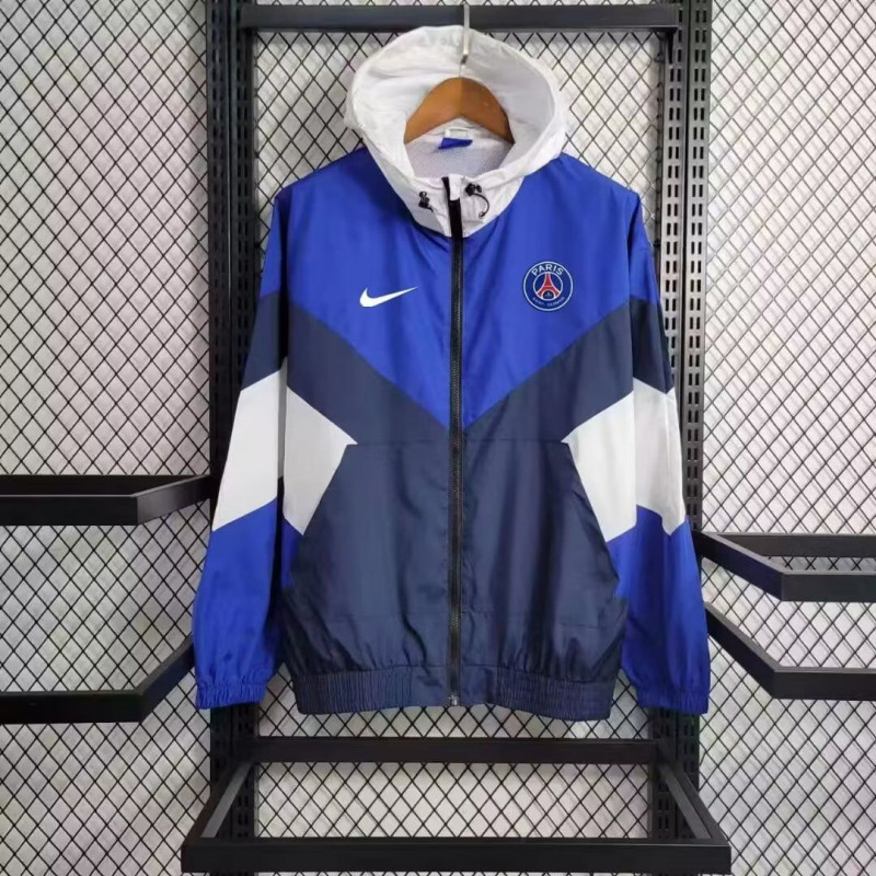 PSG Cortavientos Azul Rojo PSG Cortavientos Azul Rojo