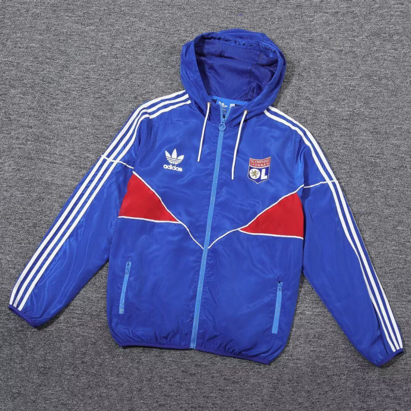 Olympique Lyon Cortavientos Azul Olympique Lyon Cortavientos Azul