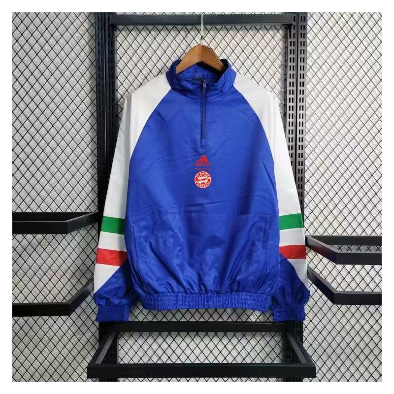 Bayern Munich Cortavientos Edicion Icon Azul Bayern Munich Cortavientos Edicion Icon Azul