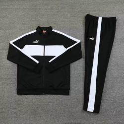 Chandal Puma Negro Blanco