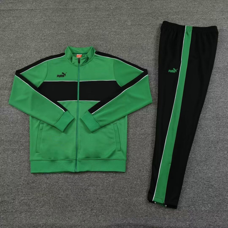 Chandal Puma Verde Negro Chandal Puma Verde Negro