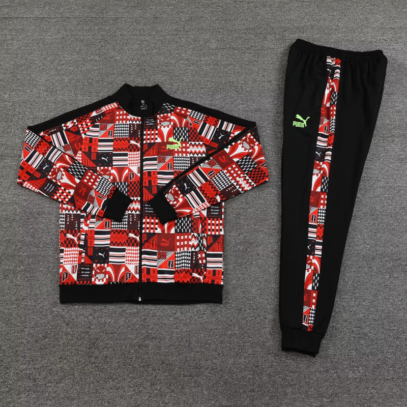 Chandal Puma Estampado Rojo Chandal Puma Estampado Rojo