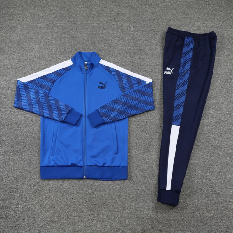 Chandal Puma Azul Mangas con Letras Chandal Puma Azul Mangas con Letras