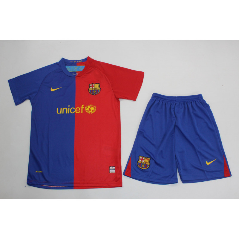 Barcelona Retro KIT NIÑO Local 08-09 Barcelona Retro KIT NIÑO Local 08-09