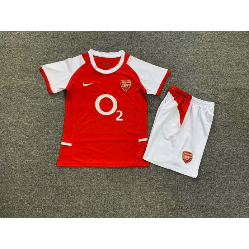 Arsenal Retro KIT NIÑO Local 02-04 Arsenal Retro KIT NIÑO Local 02-04