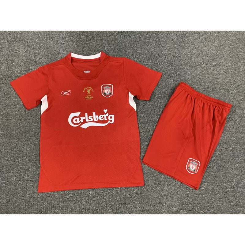 Liverpool Retro KIT NIÑO Final UCL 2005 Liverpool Retro KIT NIÑO Final UCL 2005