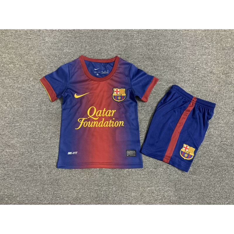 Barcelona Retro KIT NIÑO Local 12-13 Barcelona Retro KIT NIÑO Local 12-13
