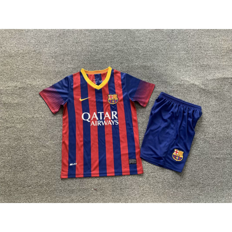 Barcelona Retro KIT NIÑO Local 13-14 Barcelona Retro KIT NIÑO Local 13-14