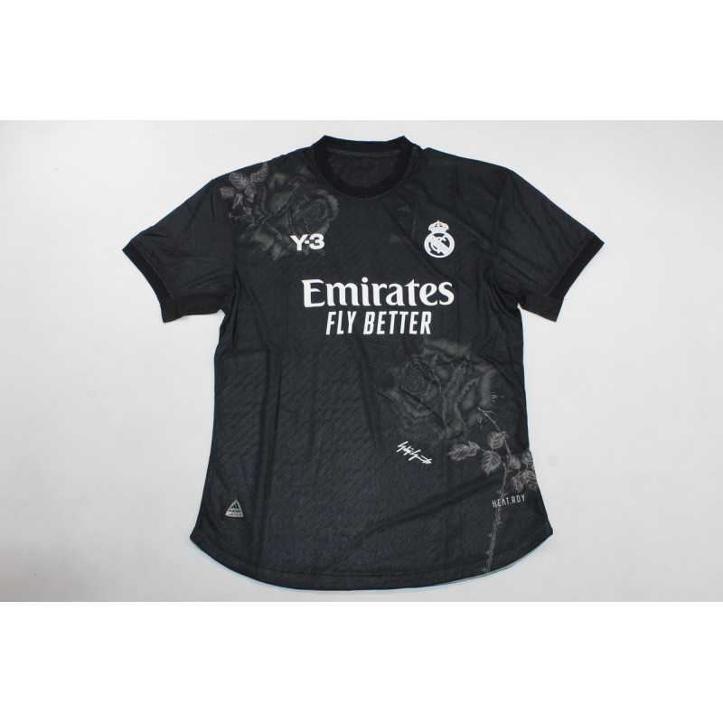 Real Madrid Player Version Y-3 Negro 2024 Real Madrid Player Version Y-3 Negro 2024
