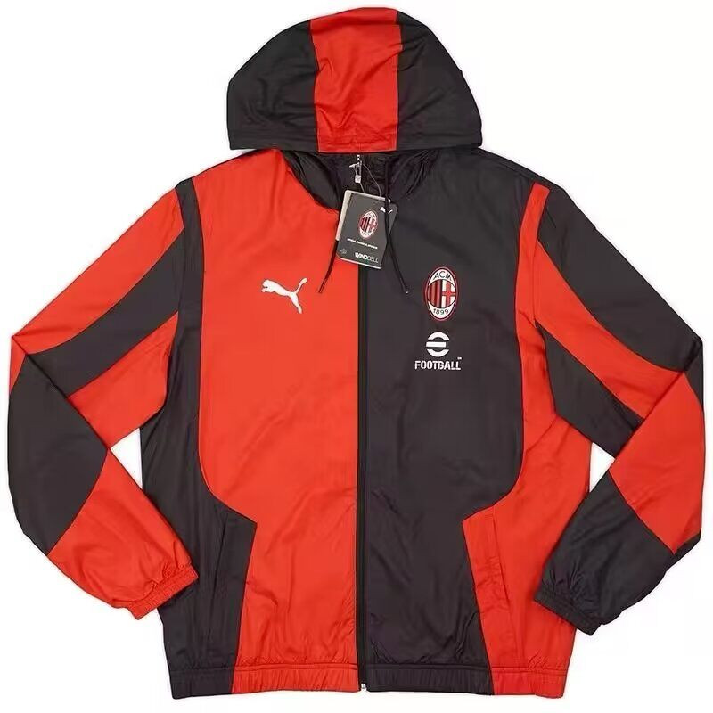Milan Cortavientos Rojo Negro Milan Cortavientos Rojo Negro