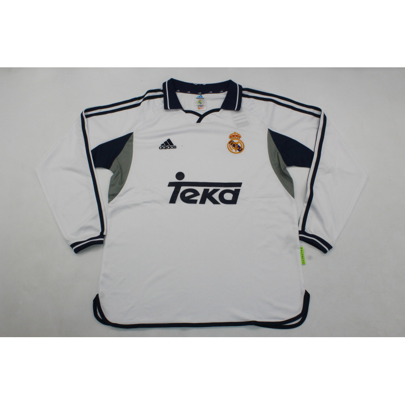 Real Madrid Retro Manga Larga Local 00-01 Real Madrid Retro Manga Larga Local 00-01