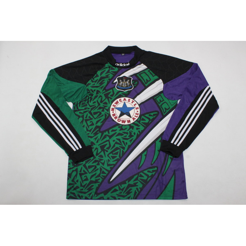 Newcastle Retro Manga Larga Portero Morado 95-96 Newcastle Retro Manga Larga Portero Morado 95-96