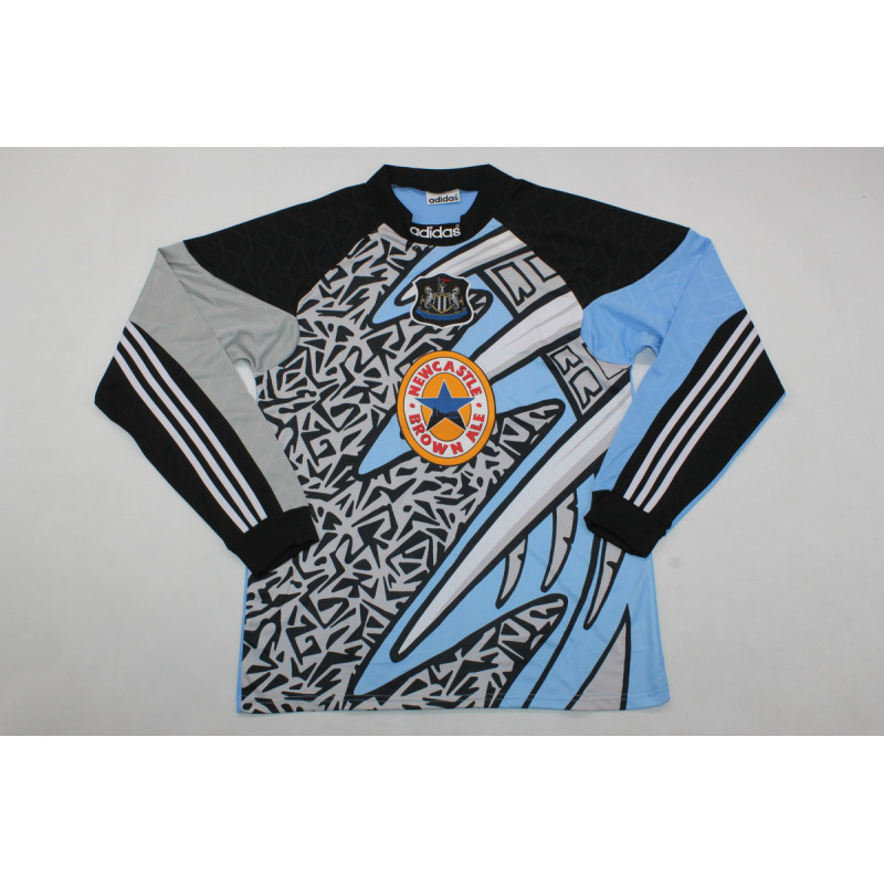 Newcastle Retro Manga Larga Portero Azul 95-96 Newcastle Retro Manga Larga Portero Azul 95-96