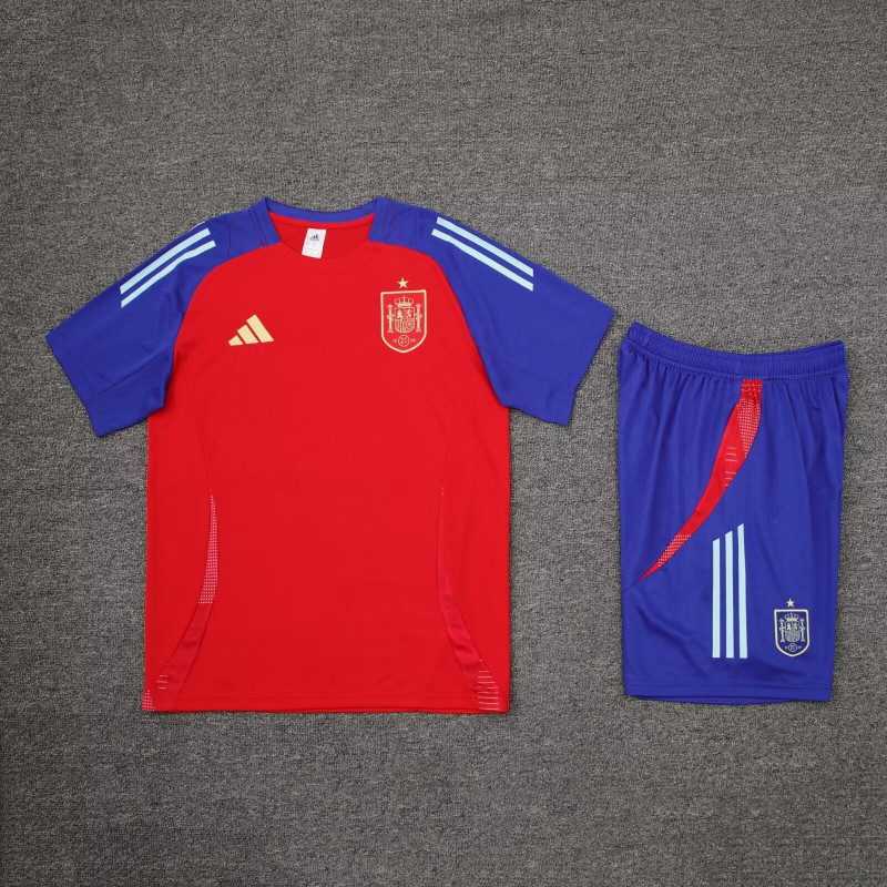 Kit Entrenamiento España Rojo Azul Kit Entrenamiento España Rojo Azul
