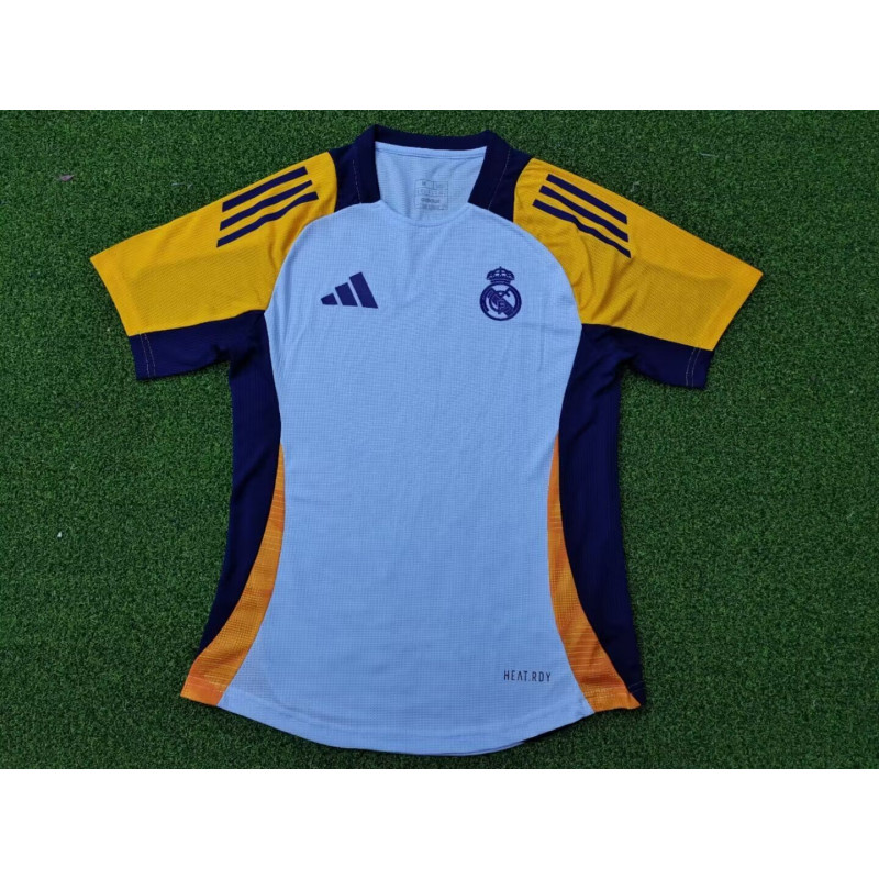 Real Madrid Entrenamiento Player Version Blanco Naranja 24-25 Real Madrid Entrenamiento Player Version Blanco Naranja 24-25