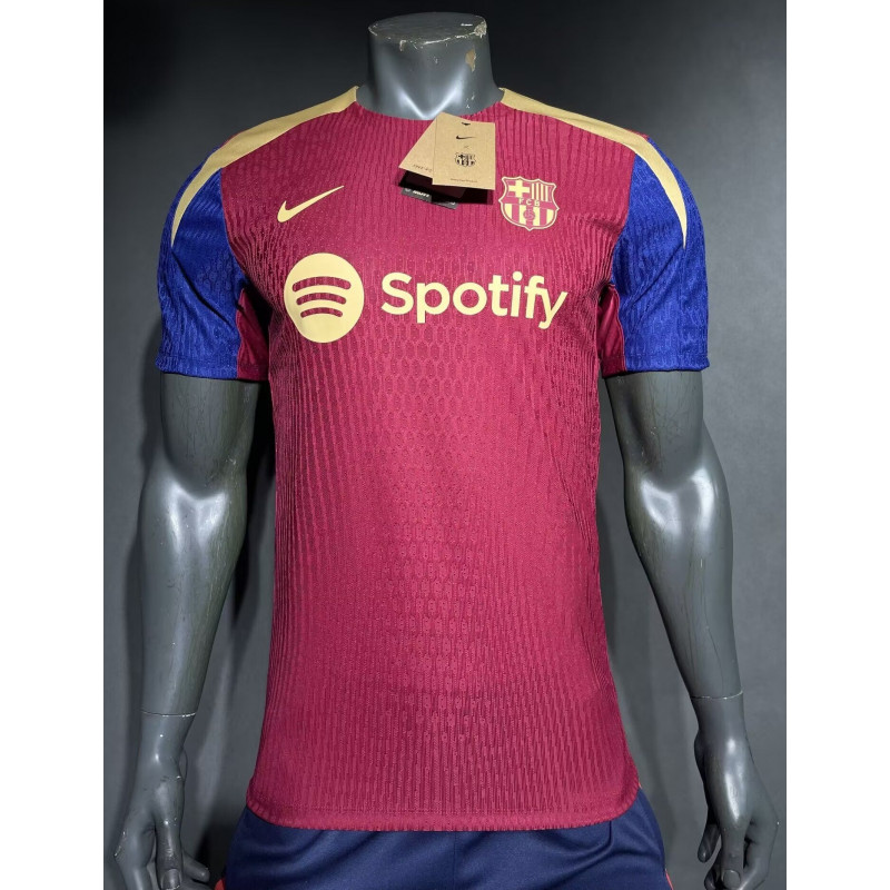 Barcelona Player Version Entrenamiento Rojo Oscuro Azul 24-25 Barcelona Player Version Entrenamiento Rojo Oscuro Azul 24-25