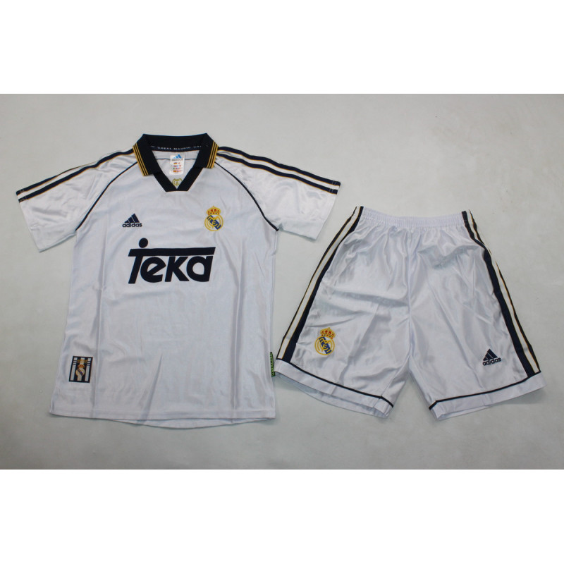 Real Madrid Retro KIT NIÑO Local 98-00 Real Madrid Retro KIT NIÑO Local 98-00