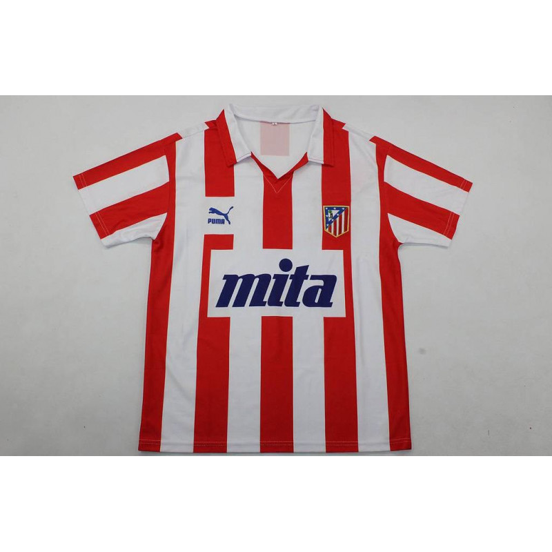 Atletico de Madrid Retro Local 87-89 Atletico de Madrid Retro Local 87-89
