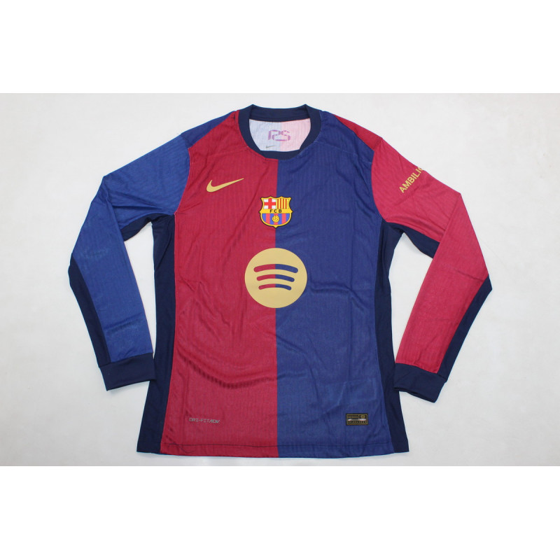Barcelona Player Version Manga Larga Local Sponsor Grande 24-25 Barcelona Player Version Manga Larga Local Sponsor Grande 24-25