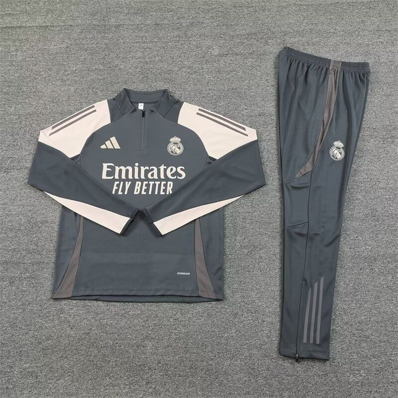 Real Madrid Chandal Entrenamiento Gris 24-25 Real Madrid Chandal Entrenamiento Gris 24-25