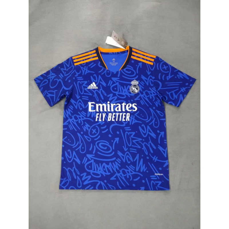 Real Madrid Retro Visitante 21-22 Real Madrid Retro Visitante 21-22