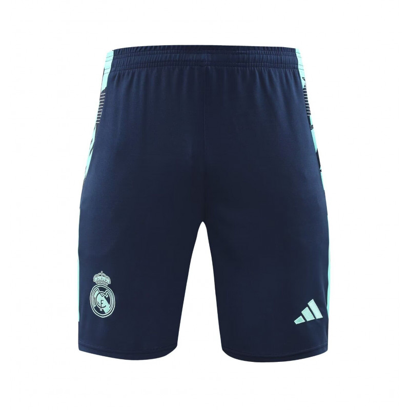Real Madrid Pantalon Corto Entrenamiento Azul Oscuro 24-25 Real Madrid Pantalon Corto Entrenamiento Azul Oscuro 24-25