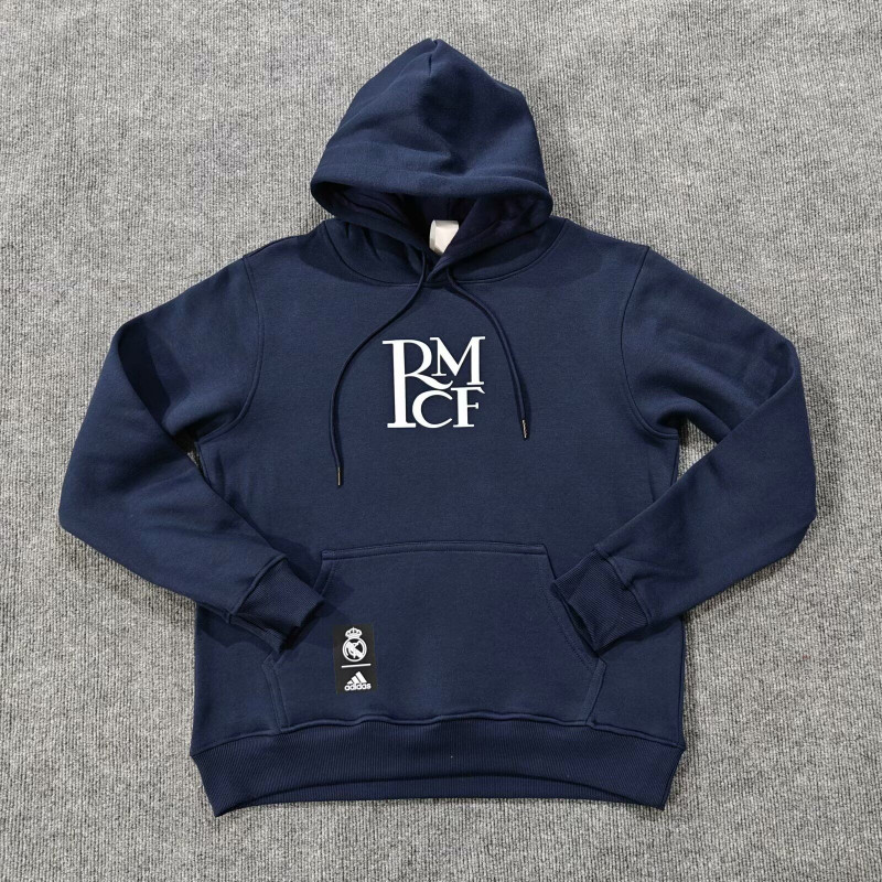 Real Madrid Sudadera Azul Oscura RMCF Real Madrid Sudadera Azul Oscura RMCF