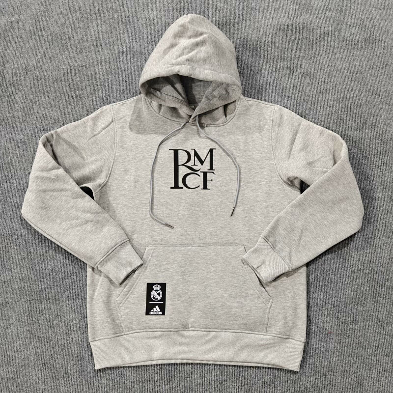 Real Madrid Sudadera Gris RMCF Real Madrid Sudadera Gris RMCF